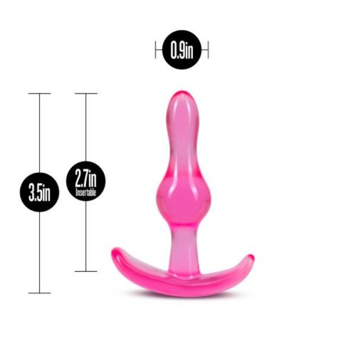 B Yours Curvy Anal Plug - Pink