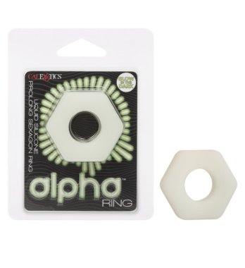 ALPHA PROLONG SEXAGON RING GLOW IN THE DARK