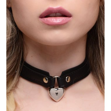 Locking Heart Collar