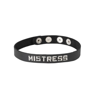 Wordband Collar - MISTRESS *