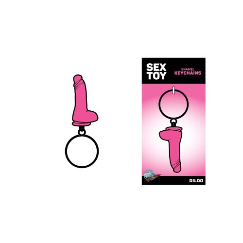 Pink Dildo Keychain