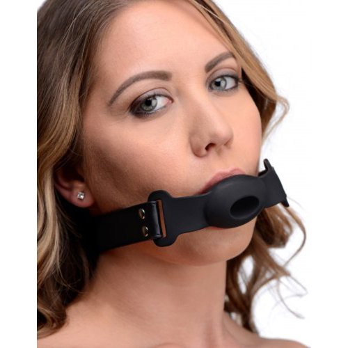 Strict Hollow Silicone Gag