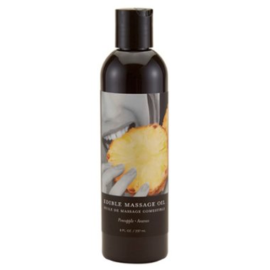 Edible Massage Oil Pineapple 8 fl oz / 237 ml