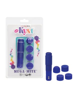 Kyst Mega-Mite Stimulator w/Interchangeable Tips - Purple