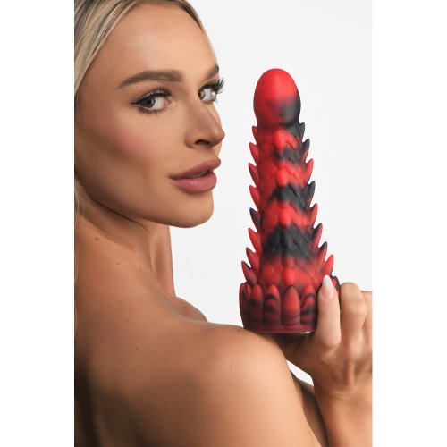 Demon Rising Scaly Dragon Silicone Dildo