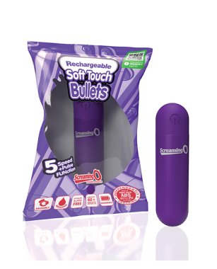 Screaming O Soft Touch Rechargeable Bullet - Purple