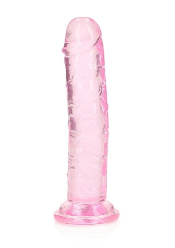 REALROCK STRAIGHT REALISTIC 6 IN DILDO PINK