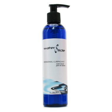 Waterslide Water-Based Lubricant 8oz