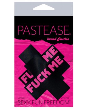 Pastease Premium Fuck Me Plus - Black/Pink O/S