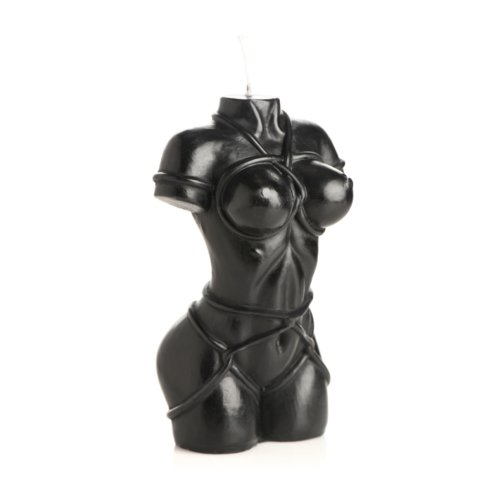 Bound Goddess Drip Candle - Black