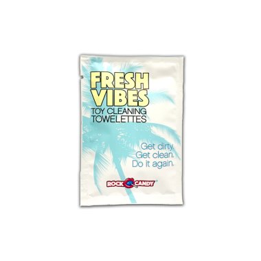 Fresh Vibes Toy Cleaner Towelettes 100pc