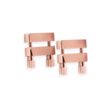 Bound Nipple Clamps - V1 - Rose Gold