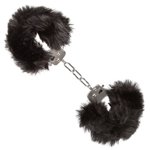 ULTRA FLUFFY FURRY CUFFS BLACK