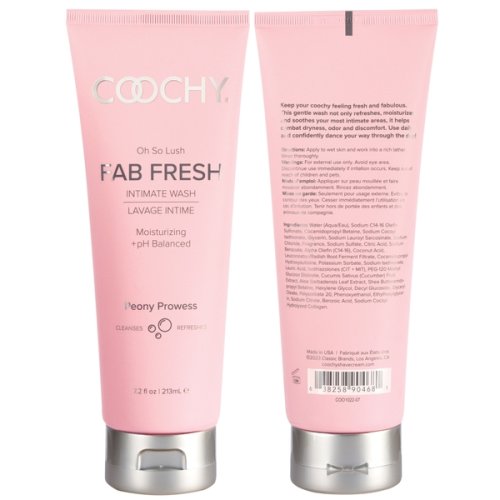 COOCHY FAB FRESH FEMININE WASH 7.2 OZ PEONY PROWESS