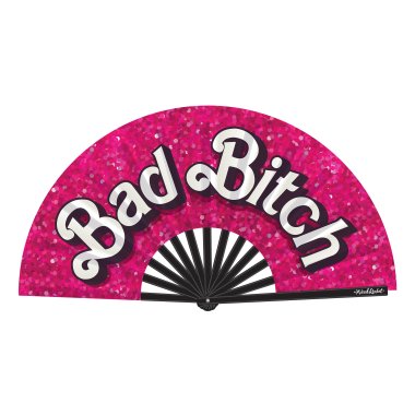 BAD BITCH HAND FAN (NET)