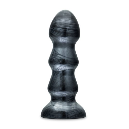 JET BLACK JACK CARBON METALLIC BLACK ANAL PLUG