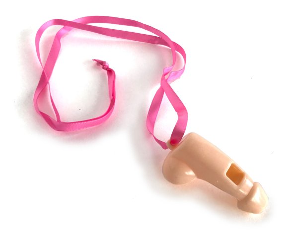 SUPER FUN PENIS PARTY WHISTLES 6PK