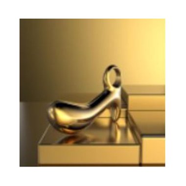Stainless Gold Plated Prostate Massager