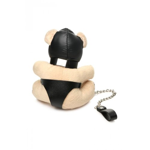 Hooded Bondage Teddy Bear Keychain