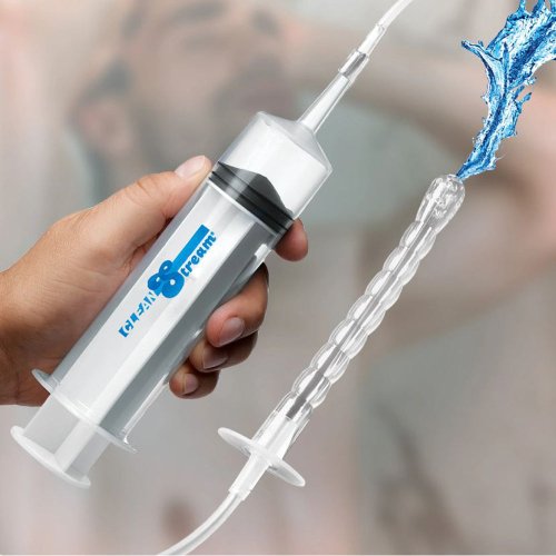 Enema Syringe With Attachments