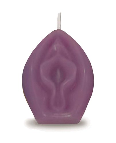 Eden\'s Vagina Candle - Purple - Vanilla