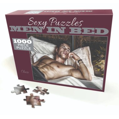 Men In Bed Chase 1000pc Puzzle