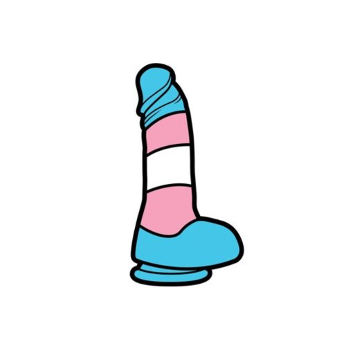 Enamel Pin: Trans Dildo