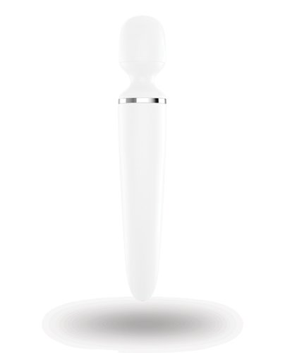 SATISFYER WAND-ER WOMAN WHITE/ CHROME (NET)