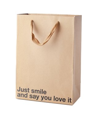 Just Smile and Say You Love It Gift Ba