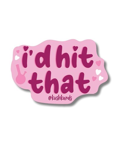 I\'d Hit That Sticker - Pack of 3