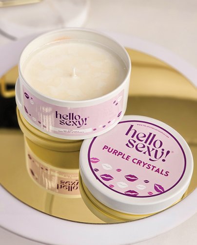Hello Sexy! Candle - Purple Crystal