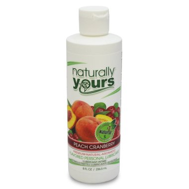 Naturally Yours Peach Cranberry 8oz *