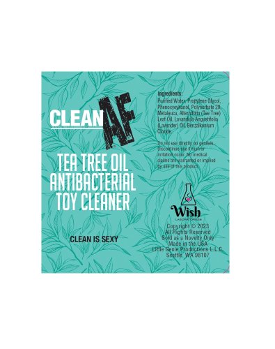 CLEAN AF SPRAY TEA TREE 4 OZ