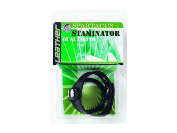 STAMINATOR LEATHER & RUBBER DUAL C-RING