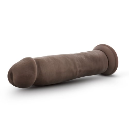 DR SKIN 9.5 COCK CHOCOLATE \"