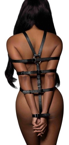 ELLONA TIE ME UP 1PC HARNESS SET BLACK O/S