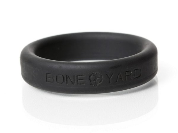 BONEYARD SILICONE RING 40MM BLACK