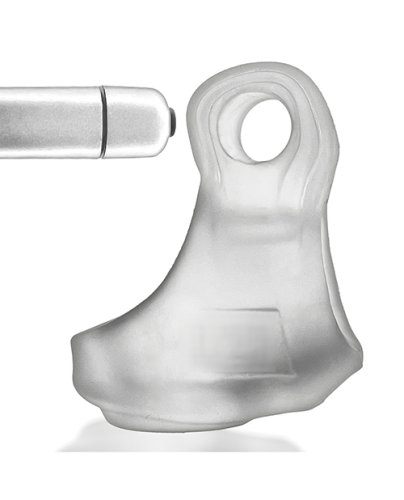 Oxballs Glowsling Cock Sling - LED Clear Ice