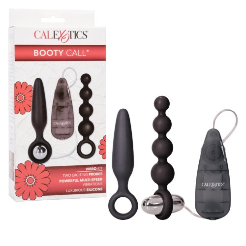 BOOTY CALL BOOTY VIBRO KIT BLACK