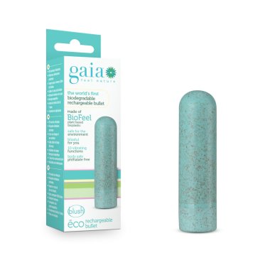 Gaia - Eco Rechargeable Bullet - Aqua