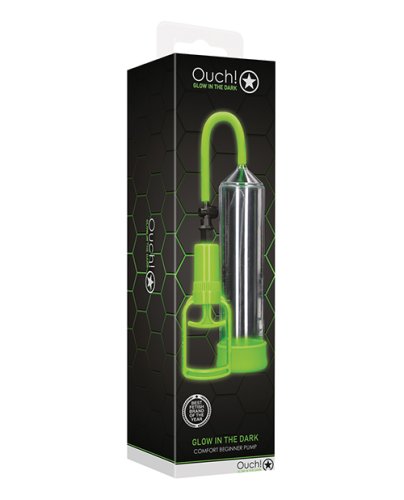 Shots Ouch Comfort Beginner Pump - Glow in the Dark