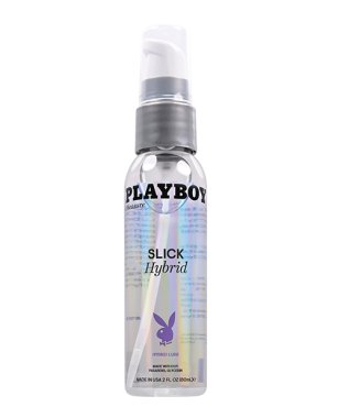 Playboy Pleasure Slick Hybrid Lubricant - 2 oz