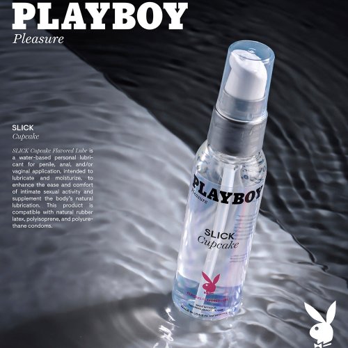 Playboy Slick Flavored - Cupcake 2oz