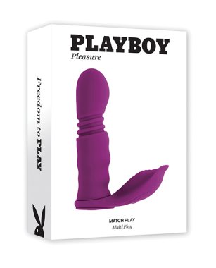 Playboy Pleasure Match Play Dual Vibrator - Fuchsia