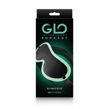 GLO Bondage Blindfold Green