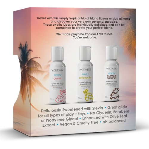 Simply Tropical Trio Travel Kit 1oz (Pack of 3)