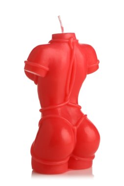 MASTER SERIES BOUND GODDESS DRIP CANDLE RED
