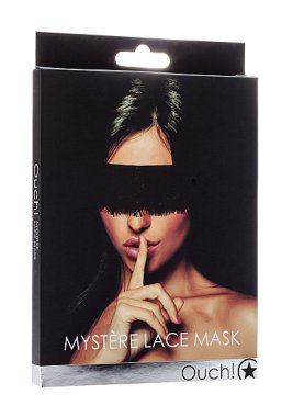 MYSTERE LACE MASK BLACK