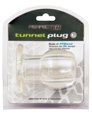 Perfect Fit Tunnel Plug Large - Clear