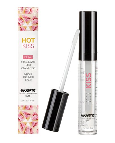 EXSENS of Paris Hot Kiss Play Lip Gloss - Strawberry